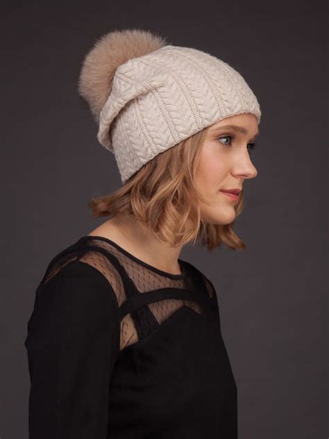 cashmere elegant beanie.